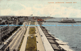 R177069 Tower Gardens. Herne Bay. Valentines Colourtone Series. 1924 - World