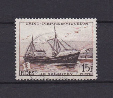 SAINT PIERRE ET MIQUELON 1956 TIMBRE N°352 OBLITERE F.I.D.E.S. - Used Stamps