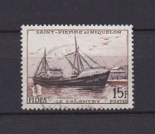 SAINT PIERRE ET MIQUELON 1956 TIMBRE N°352 OBLITERE F.I.D.E.S. - Gebruikt