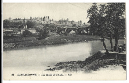 11  Carcassonne -  Les Bords De L'aude - Carcassonne