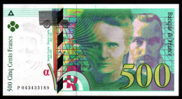 500F Pierre Et Marie Curie 2000 - P 043 - NEUF - Fay : 76.5 - 500 F 1994-2000 ''Pierre Et Marie Curie''