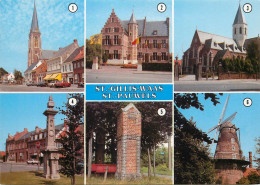 Sint-Gillis-Waas Multi Views Postcard - Sint-Gillis-Waas