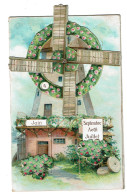 CARTE à SYSTEME -  MOULIN à VENT - CALENDRIER -  VOIR SCANS - Mechanical