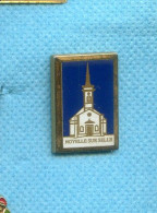 Rare Pins Noyelle Sur Selle Departement Du Nord Eglise K383 - Villes