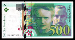 500F Pierre Et Marie Curie 2000 - N 043 - NEUF - Fay : 76.5 - 500 F 1994-2000 ''Pierre Et Marie Curie''