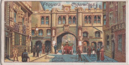 46 Lincoln, Stonebow  - Celebrated Gateways 1909  - Players Cigarette Cards - Antique - Bridges - Player's