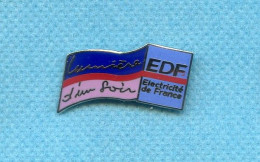 Rare Pins Edf Electricite De France Egf K385 - EDF GDF