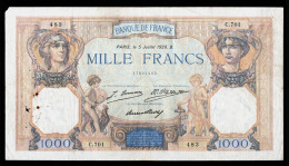 1000F Cérès Et Mercure  05.07.1928 - TB - Fay : 37.2 - 1 000 F 1927-1940 ''Cérès E Mercure''
