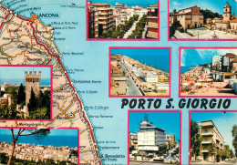 Italy Porto S Giorgio Map & And Several Views - Autres & Non Classés