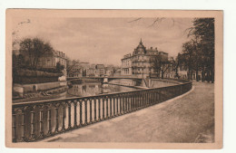 55 . VERDUN . LA MEUSE ET  PROMENADE DE LA DIGUE . 1939 - Verdun