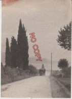 Fixe Route Aubagne Gèmenos L'autobus Aux Quatre Cyprès Archive Membre Excursionniste Marseillais Début XX E Siècle - Alte (vor 1900)