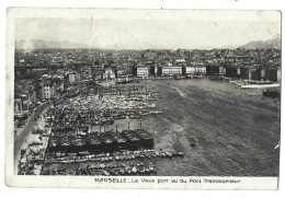 13  Marseille - Le Vieux Port Vu Du Pont Transbordeur - Old Port, Saint Victor, Le Panier