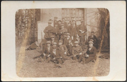 Estonia Military Men W/ Rifles Guns Soldiers Old Real Photo PC Pre 1940 - Estonia