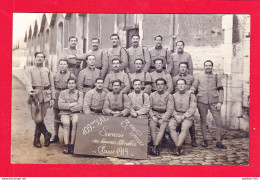 Milit-981A108  Carte Photo, Groupe De Militaires, Souvenir 109ème, Classe 1919 - Other & Unclassified