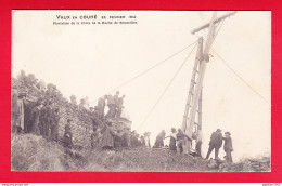 F-86-Vaux En Couhe-01P65 La Plantation De La Croix De La Roche De Roussillon 25/02/1912, Animation, Cpa BE - Autres & Non Classés