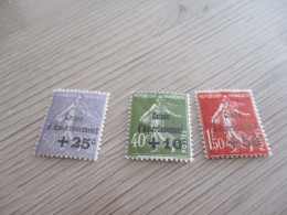 VM TP France N°275 à 277  Sans  Charnière - Unused Stamps
