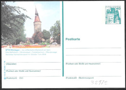 Germania/Germany/Allemagne: Intero, Stationery, Entier, Torre Del Mercato, Market Tower, Tour Du Marché - Andere & Zonder Classificatie