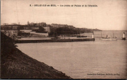 N°4655 W -cpa Belle île En Mer -les Jetées De Palais Et La Citadelle- - Belle Ile En Mer