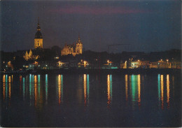 Temse By Night Postcard - Temse