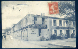 Cpa Du 17 Marennes -- Central Hôtel , Hôtel De France     STEP159 - Marennes