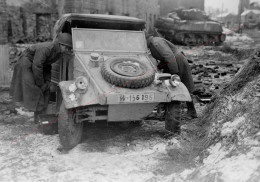 Bataille Des Ardennes Kubelwagen De La   Das Reich Capturée  A Beffe Belgique  7 Janvier 1945 - 1939-45