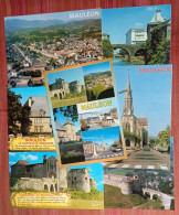 64 Mauleon Château Fort Eglise Pays Basque Lot De 7 Cartes - Mauleon Licharre