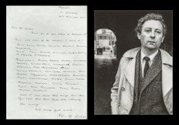 John McGahern (1934-2006) - Irish Writer - Rare Autograph Letter Signed + Photo - 1995 - Ecrivains