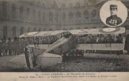 LE VIEUX CHARLES DE L ESCADRILLE DES CIGOGNES CPA BON ETAT - Airmen, Fliers