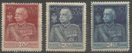 Italia Italy Kingdom 1925/26 Silver Jubilee P.13 1/2 MNH** Cpl 3v Set - HVs Well Centered Giubileo - Mint/hinged