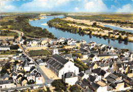 37-CHOUZE-SUR-LOIRE- L'EGLISE ET LA LOIR VUE DU CIEL - Other & Unclassified