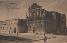 BRINDISI CHIEZA DI SANTA TERESA CASERMA ARTIGLIERIA CPA BON ETAT - Brindisi