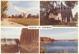 Moerbeke-Waas Multi Views Postcard - Moerbeke-Waas