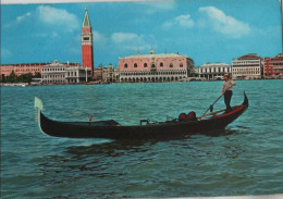 106095 - Italien - Venedig - Panorama Con Gondola - 1974 - Venetië (Venice)