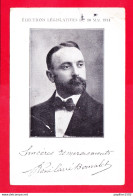 Politique-23A75  élections Législatives De Mai 1914, M. René CARRE-BONVALET, Député De La Charente Maritime - Personnages