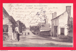 F-36-Valencay-12A75  Vue Du Bourg De L'église, Cpa Précurseur BE - Autres & Non Classés