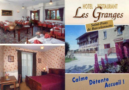 SAINT PONS De BARCELONNETTE  =  Hotel Restaurant  Les Granges    5906 - Autres & Non Classés