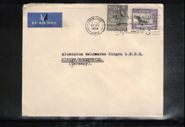 Aden 1958 Interesting Airmail Letter - Aden (1854-1963)