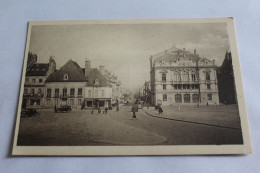 Autun - Place Du Champ De Mars - Théatre Et Avenue De La Gare - Autun