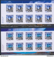 2012 EUROPA CEPT, ISLANDA, 2 Minifogli Di 10 Serie, Turismo, MNH** - Andere & Zonder Classificatie