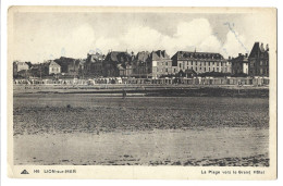 14  Lion Sur Mer - La Plage Vers Le Grand Hotel - Other & Unclassified
