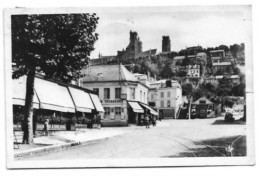 CP DEPT 02 LAON LES ESCALIERS DE LA GARE - Laon