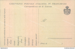 V392 Cartolina Postale Italiana In Franchigia Nuova - Franchise