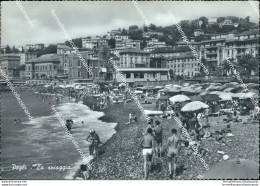 Cg393 Cartolina Pegli La Spiaggia Provincia Di Genova - Genova (Genoa)