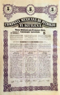 MEXICO - Compania Mexicana De Petroleo  " EL AGUILA " S. A. 1949 - Pétrole