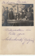 MIL3364  --  BELGIE --  MOLENHOEK  -- DEUTSCHE SOLDATEN TRINKEN WEIN  --  1915 - Guerre 1914-18