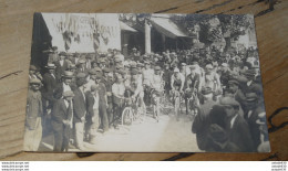 Carte Photo Course Cycliste  à Identifier, Circuit CHEVASSY ?? ............ 8386 - Cyclisme