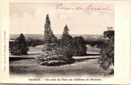 63 THIERS - Un Coin Du Parc Du Château De Barante - Thiers