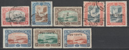 GUYANA - 1898/1899 - SERIE COMPLETE ! YVERT N°88/95 * MLH / OBLITERES - COTE = 91.5 EUR - Guyane Britannique (...-1966)