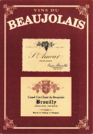 PUBLICITES - Vins Du Beaujolais - St Amour - Appellation Contrôlée - Eugène Loron & Fils - Carte Postale Ancienne - Advertising