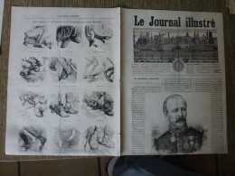 Le Journal Illustré Octobre 1871 Général Chanzy Emigrants Irlandais Armée D'Afrique Insurrection D'Algérie Expressions P - Magazines - Before 1900